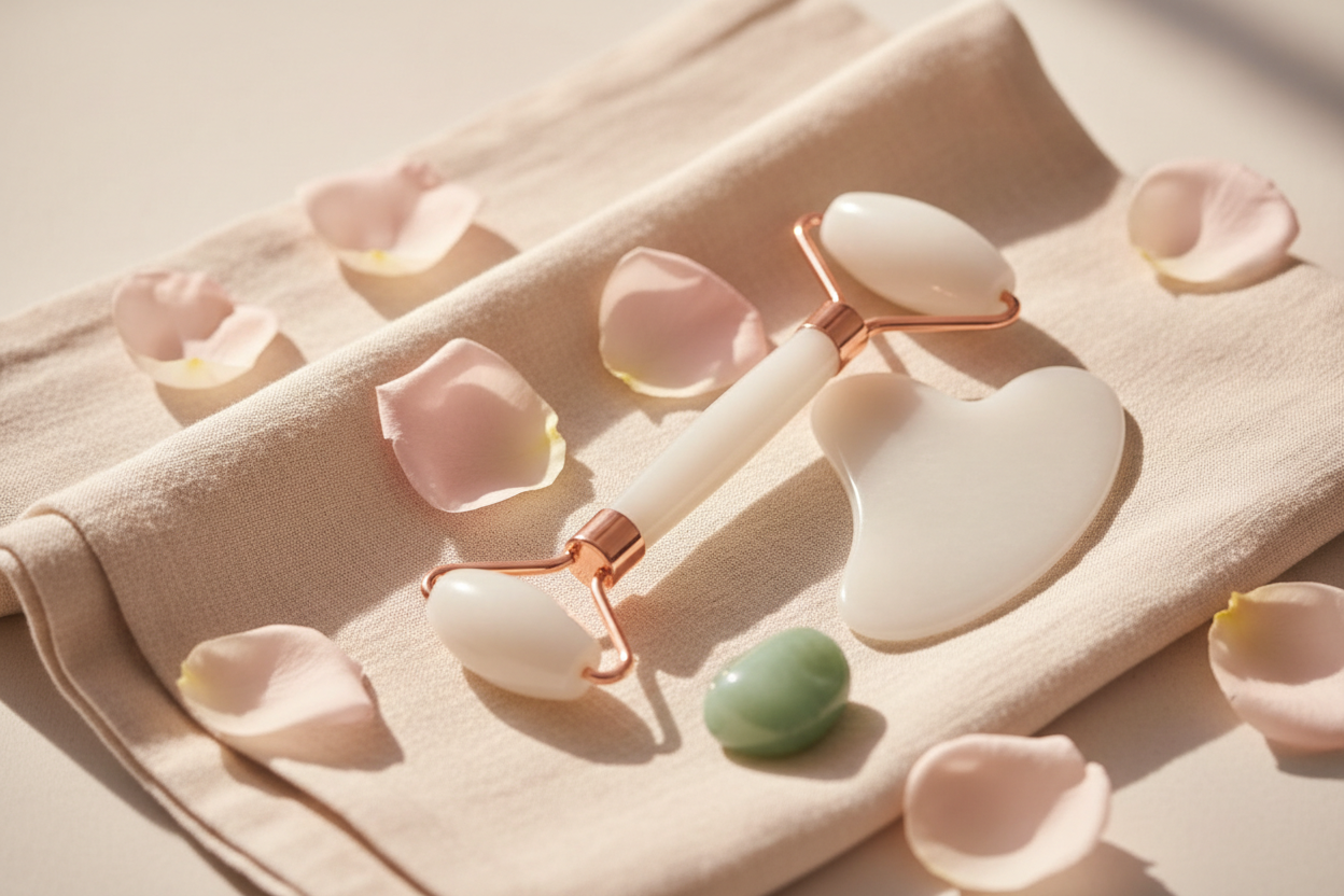 Anzu GlowStone Jade Roller