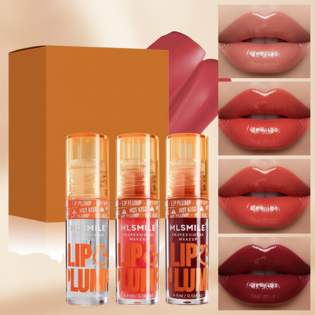 Lip Oil shade collage